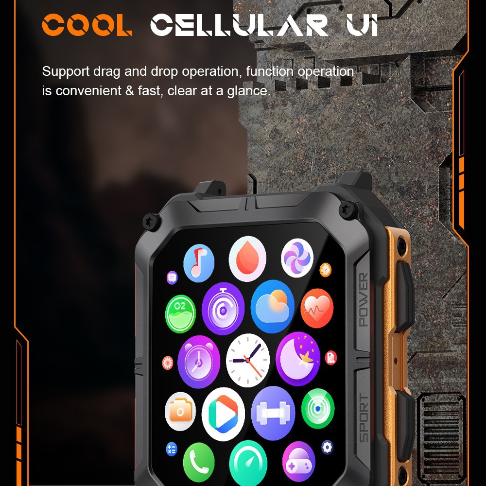 C20pro Outdoor Sport Smart watch Bluetooth Call Waterproof